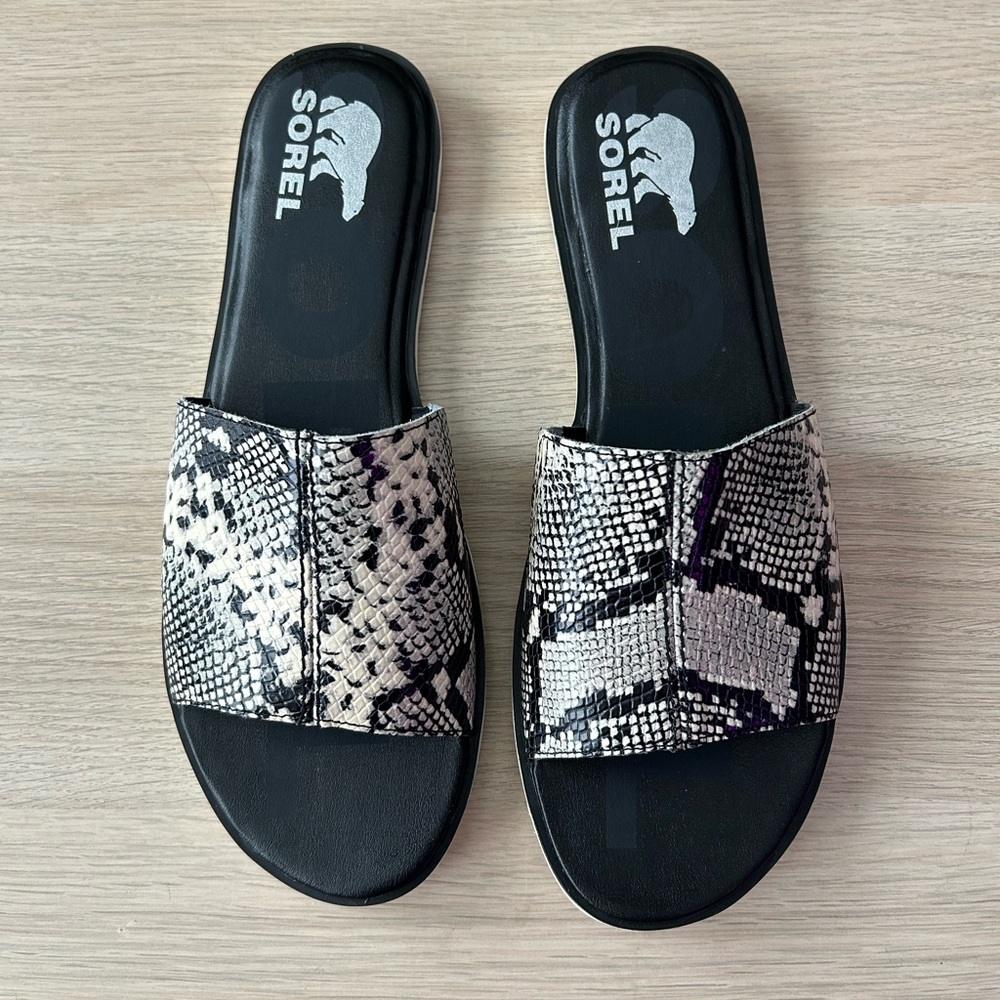 Women’s Sorel Ella II Block Slides Brand New In Box Size 11